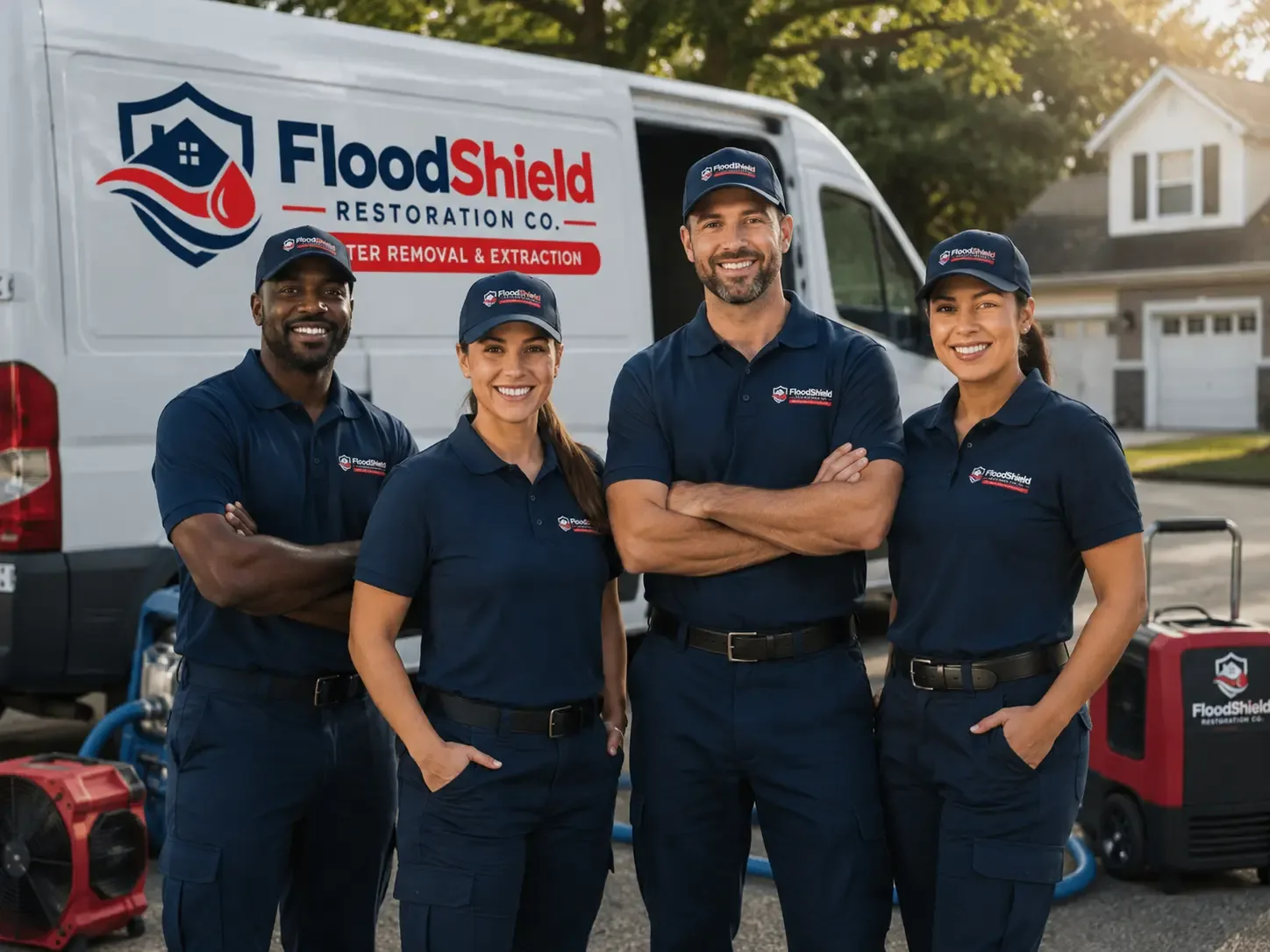 Flood Damage Restoration company in Pleasant Hill, LA