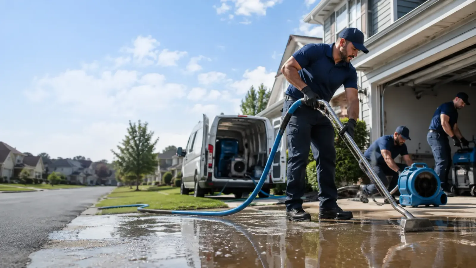Flood Damage Restoration in Pleasant Hill, LA
